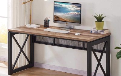 BON AUGURE Industrial Home Office Desk Review