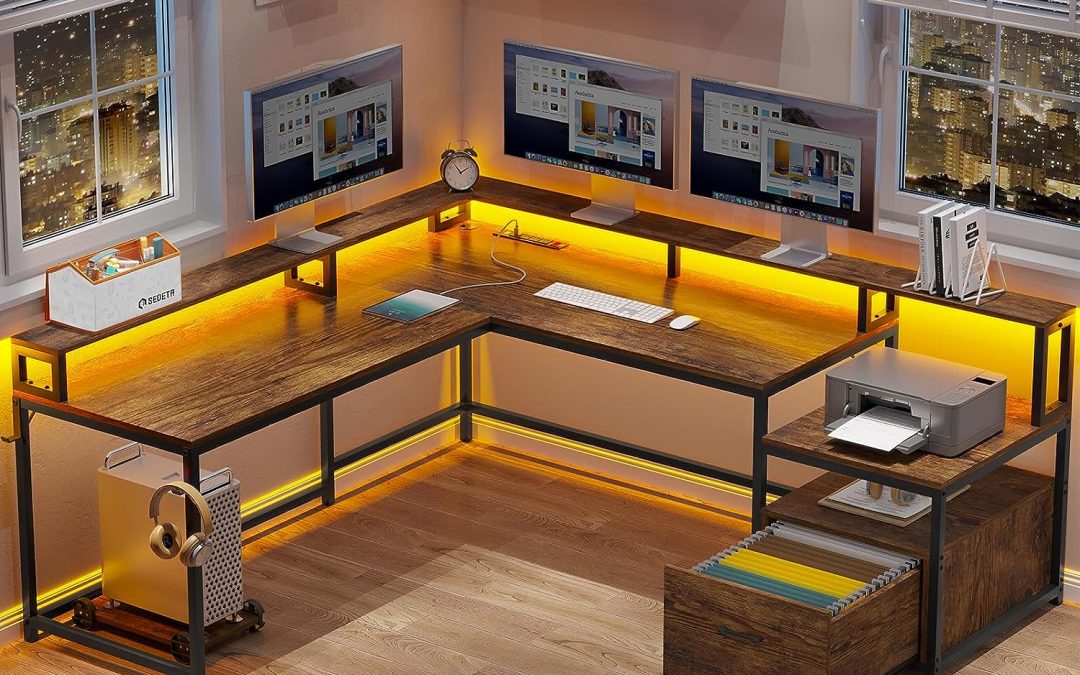 SEDETA L Shaped Desk Review