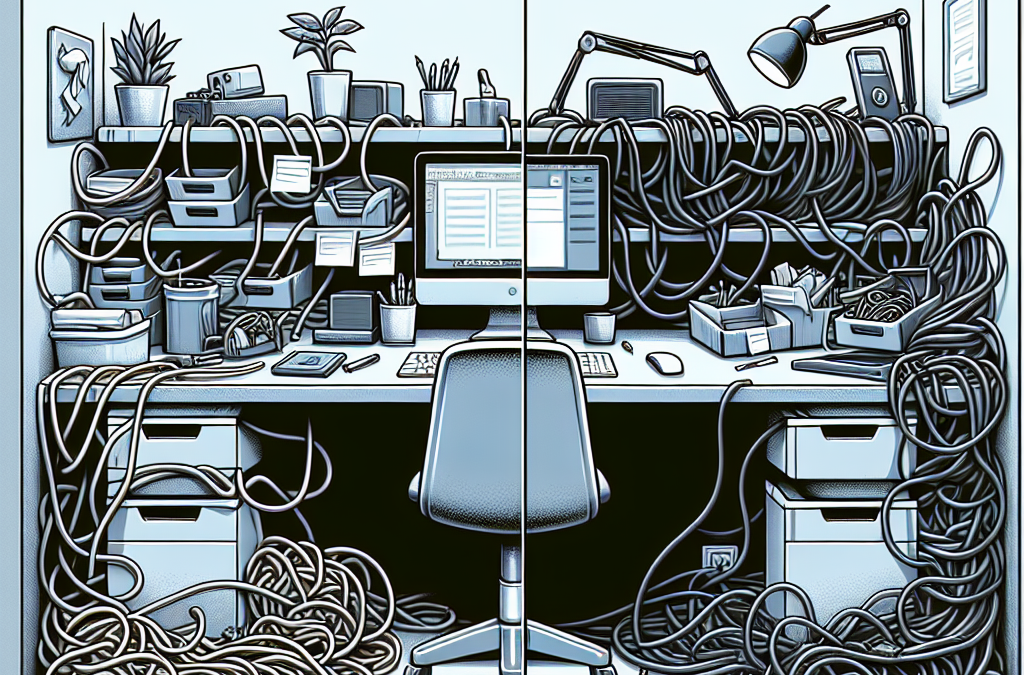 Cable Chaos No More: Innovative Solutions For Desk Cable Management