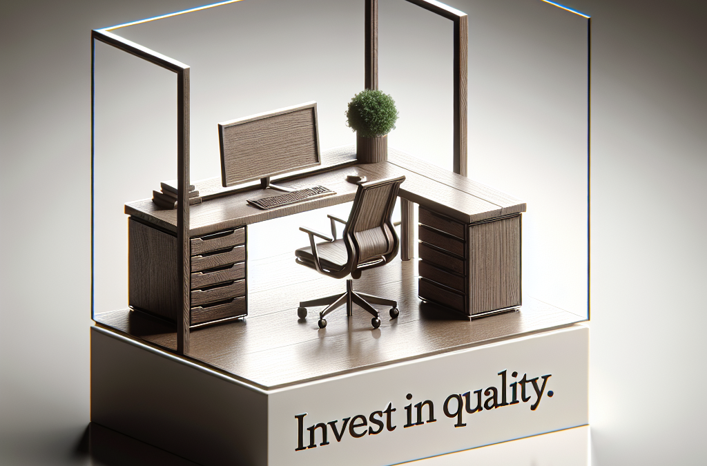 Investing In Quality: What’s The Cost Of A Durable Office Desk?