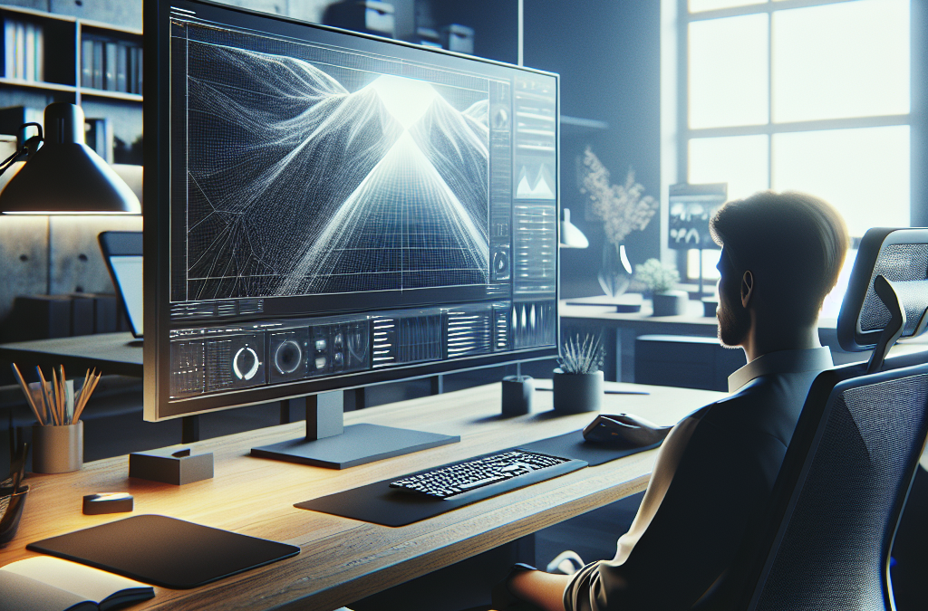 Optimal Viewing: How To Position Your Monitor On An Office Desk