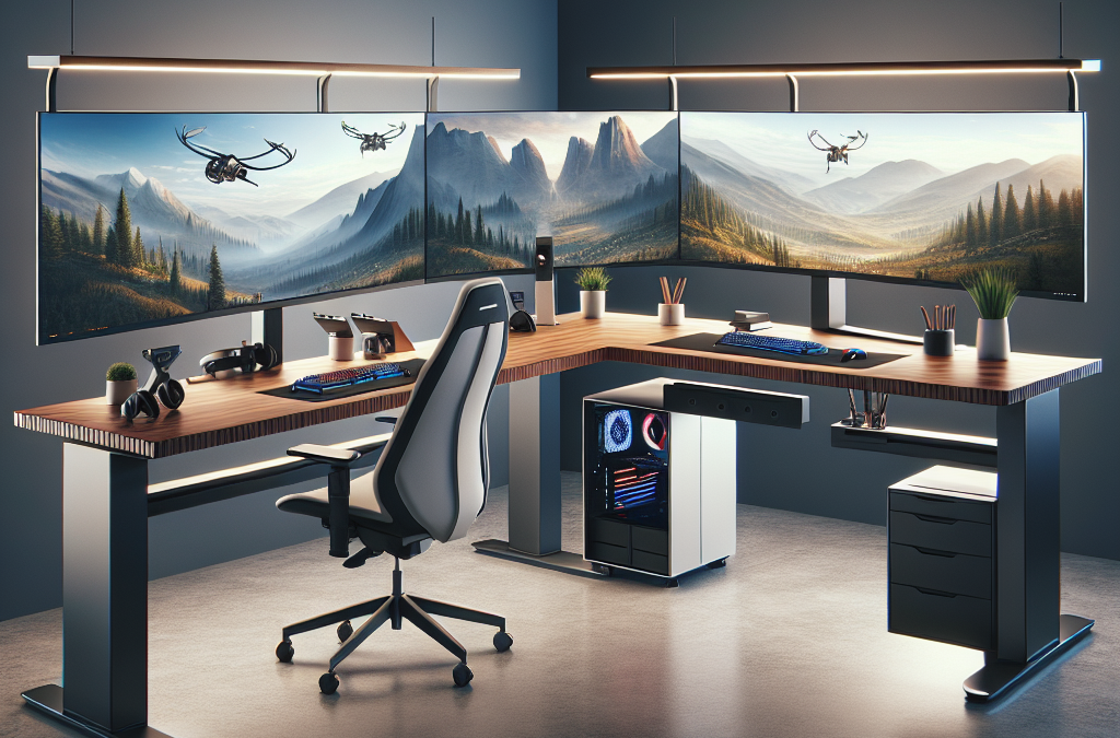 The Gamer And Professional’s Choice: Desks That Do Double Duty