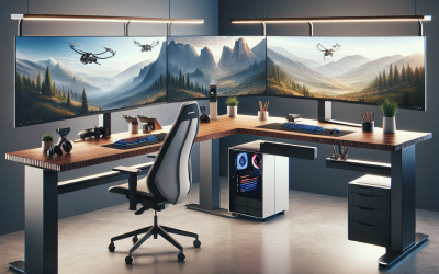 The Gamer And Professional’s Choice: Desks That Do Double Duty